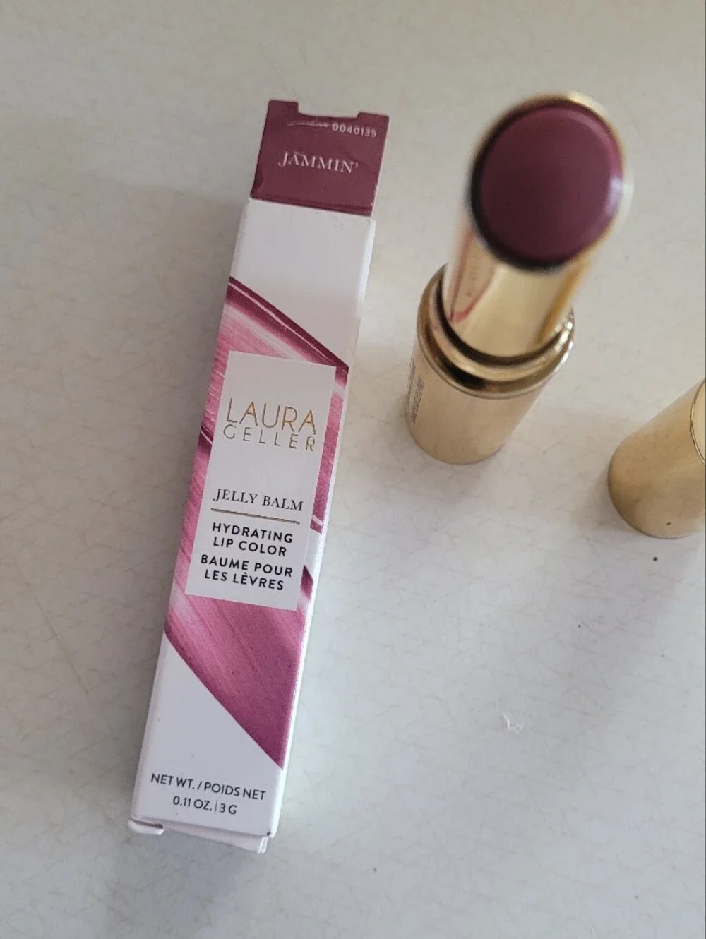 Laura Geller Hydrating Jelly Balm Lipstick — Jammine